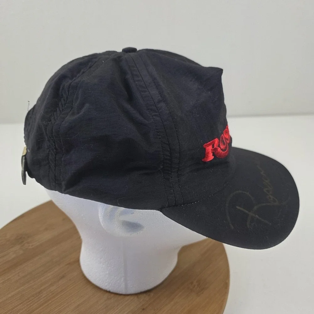 Nike Hat Cap Mens One Size Roseanne Black Strapback TV Show Signed Promo